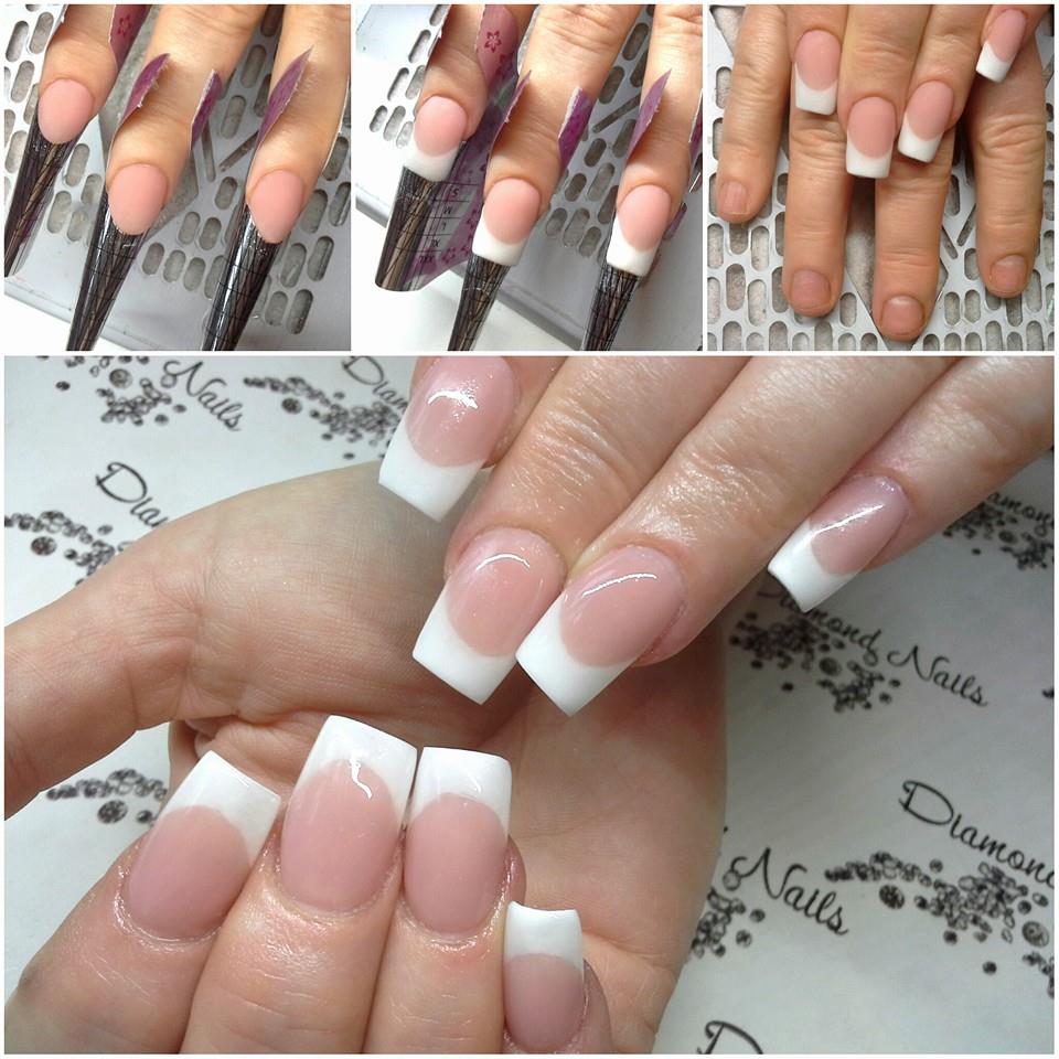 sculpted acrylic nails